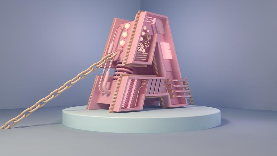 c4d字母