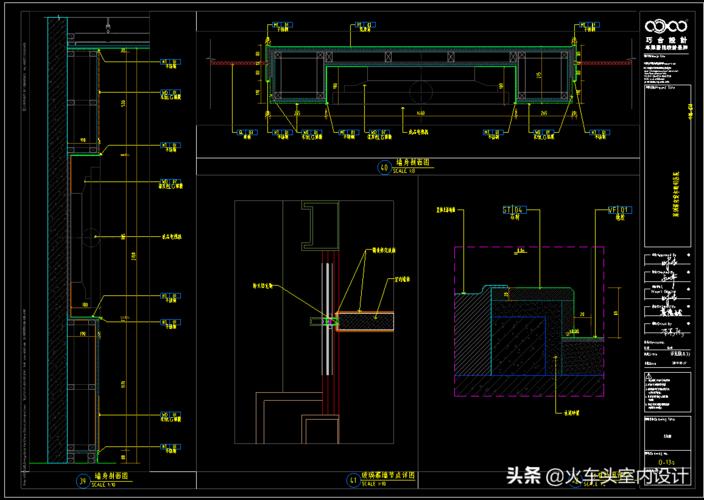 「深圳9400㎡眼科医院」cad施工图纸平面立面大样图