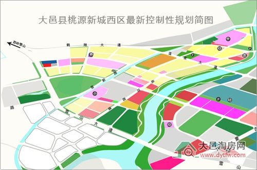 2018年大邑桃源新城西区控制性规划详细方案发布规划发生重大变更