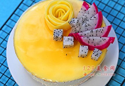 水果慕斯蛋糕的做法图片