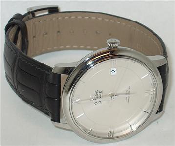 资料: impressive men"s omega deville swiss co-axial chronometer