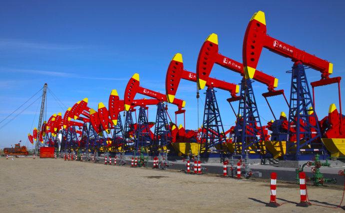 胜利油田老168丛式井组