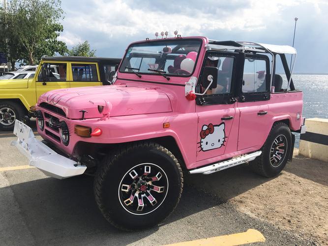 hellokitty吉普越野车,女孩子们的最佳选择