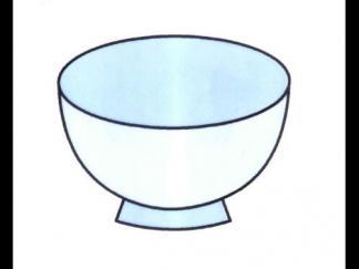 你也可以自己在添画一些你喜欢的图案让小碗变得更好看