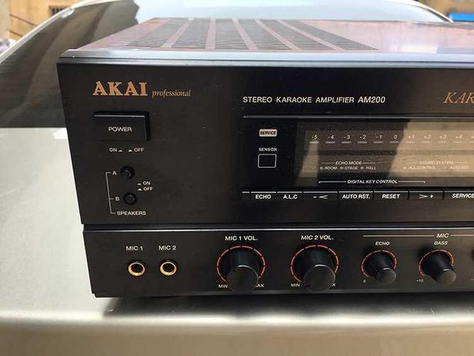 原装正品日本雅佳akaiam200卡拉ok变调功放功放