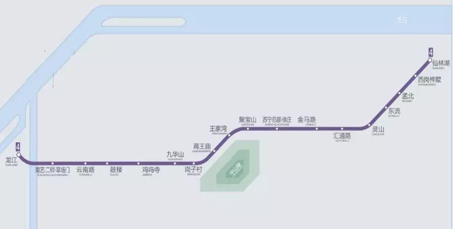 4号线线路图