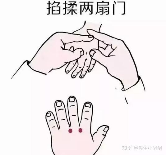 小儿发烧咳嗽推拿手法