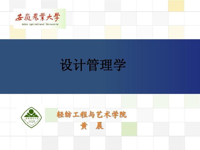 logo 设计管理学 轻纺工程与艺术学院 黄 晨