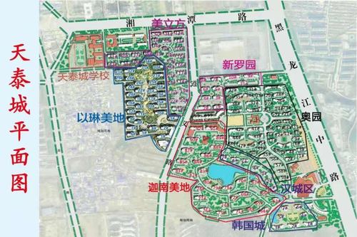 这是小区 楼座分布图