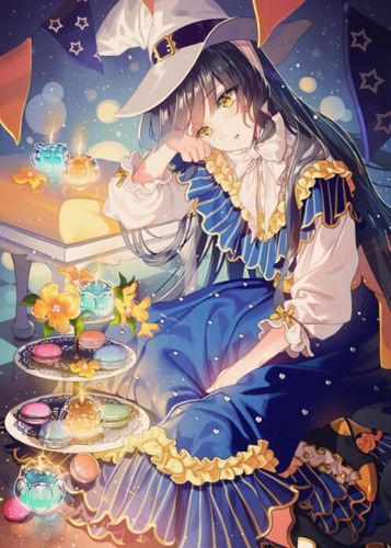 动漫,二次元,少女,魔法师,唯美~()