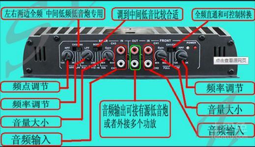 什么是功放音响 功放音响原理接线图
