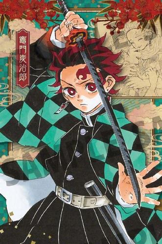 鬼灭之刃要出官方明信片,看看他们的表情,鳄鱼你做