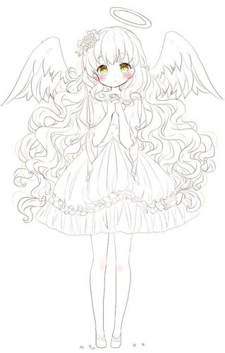 少女线稿欣赏 - 优动漫 动漫创作支援平台