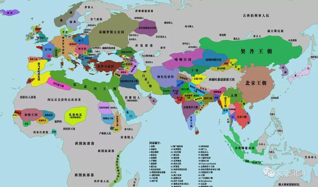 世界5000年的历史地图看看中国曾经多少次成为面积最大的国家