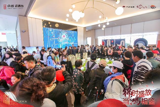 北都心卓越新匠作卓越锦鸿台营销中心火爆开放