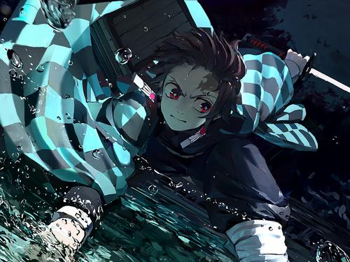 动漫鬼灭之刃,高清桌面美图