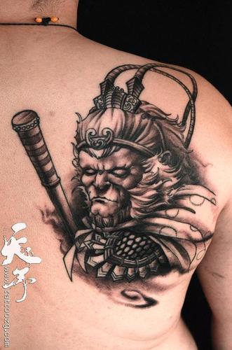 西安天予刺青的相册-西安天予刺青黑灰作品