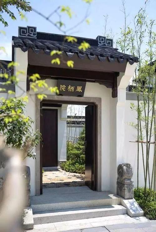 私家庭院中式门头设计希望对您有用