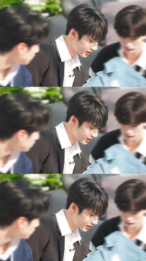 刘耀文丨戴眼镜太帅啦