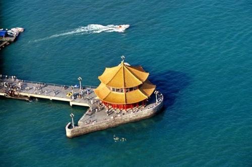 青岛栈桥简笔画