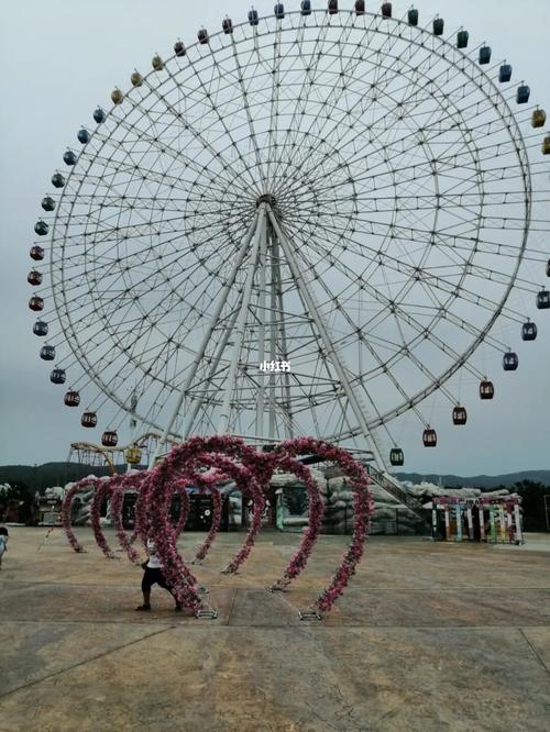 今天三家人快快乐乐的来焦作承享欢乐园去玩,我们是拿着门票券去的