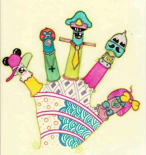 幼儿园空中课堂第六十四期别样假期爱伴成长大班主题《手形创意彩绘》