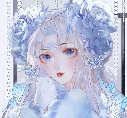 动漫女生头像:月亮是夜晚第二美好的东西,第一是你