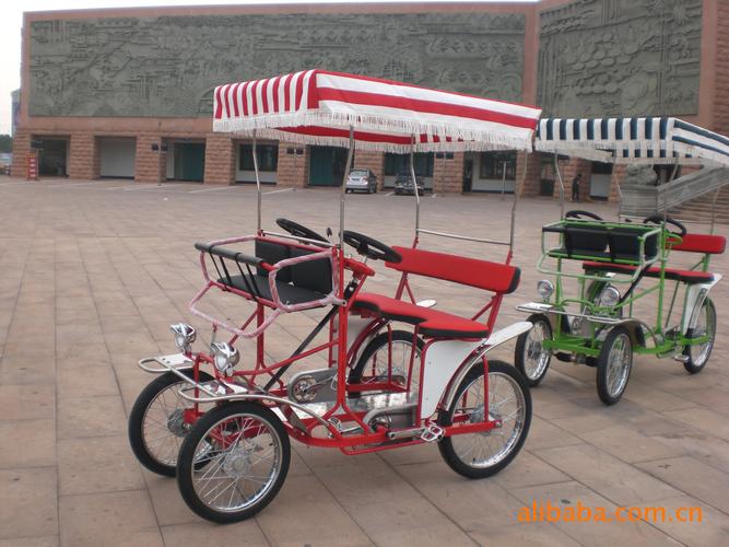 【品质保证】供应四轮自行车 四轮巡游车 四轮q车 公园巡游q车