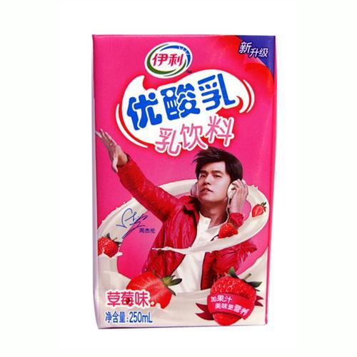 伊利优酸乳草莓味