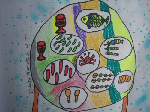 《节日的餐桌》黄诗雨,詹梦倩,庄可畅,程芷茵,高子惟,肖安慧,何启丰