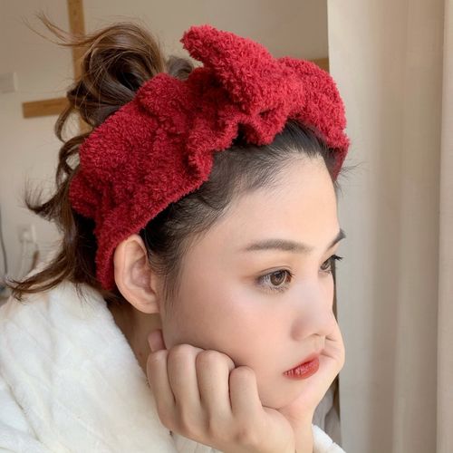 热销动物发带_小可爱动物头箍发箍少女百搭简约洗脸发带蝴蝶结发饰小