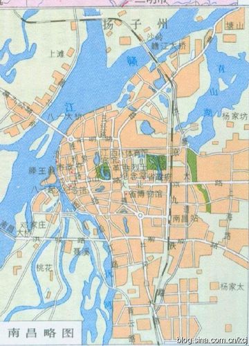 1588年南昌府治之图明万历16年
