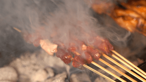 炭烤羊肉串