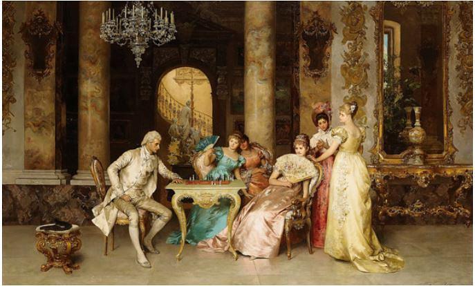 后来,路易十四渐渐养成洗脸洗手的习惯,还在凡尔赛宫修建了浴室.