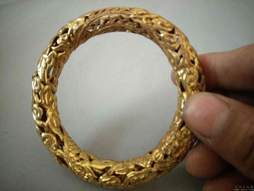 清代金手镯 - 中华古玩网 - 古董收藏,古玩收藏,古玩鉴定,古玩专场