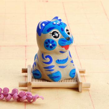 燕云州十二生肖泥塑天津泥人张摆件手工艺品泥人生日礼物小礼品传统