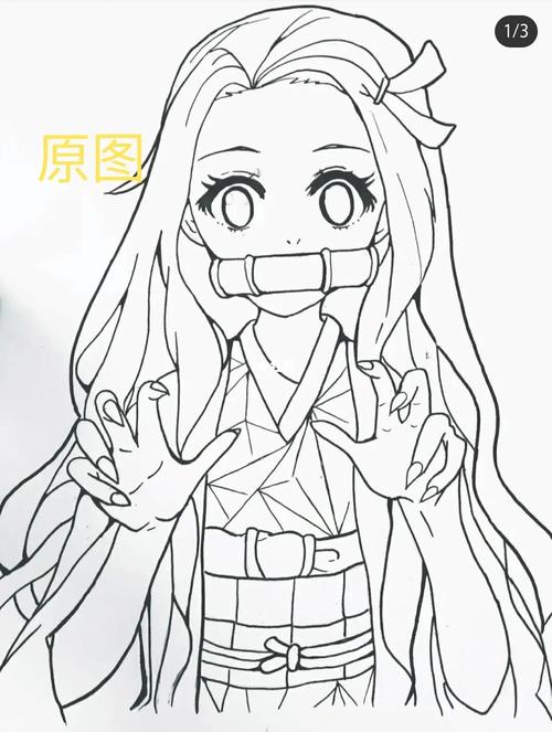 手绘弥豆子_手绘_文化_绘画