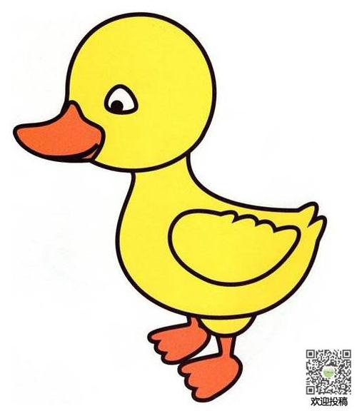 小鸭子简笔