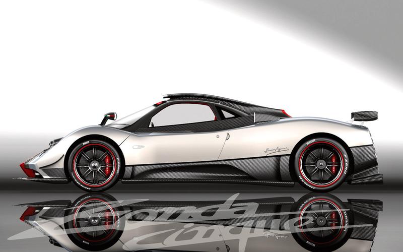 帕加尼风之子zonda壁纸