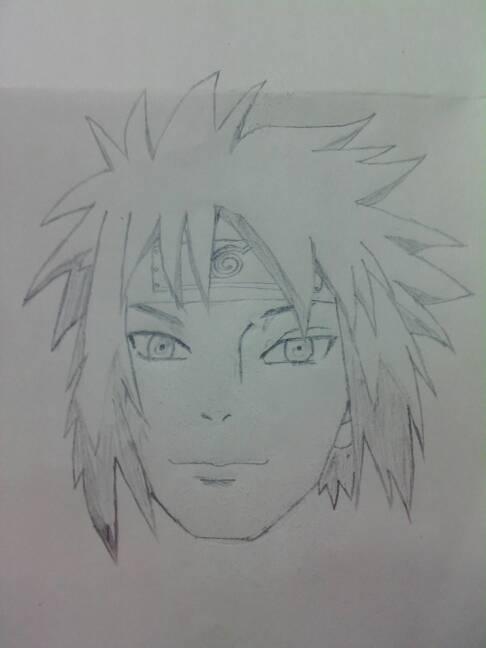 简笔画波风水门教程