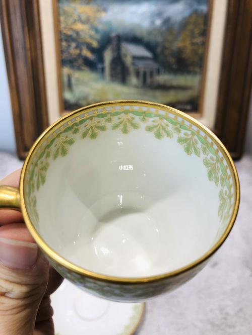 法国利摩日haviland鎏金摩卡杯茶杯_摩卡咖啡_茶杯_鎏金_瓷器_杯子控
