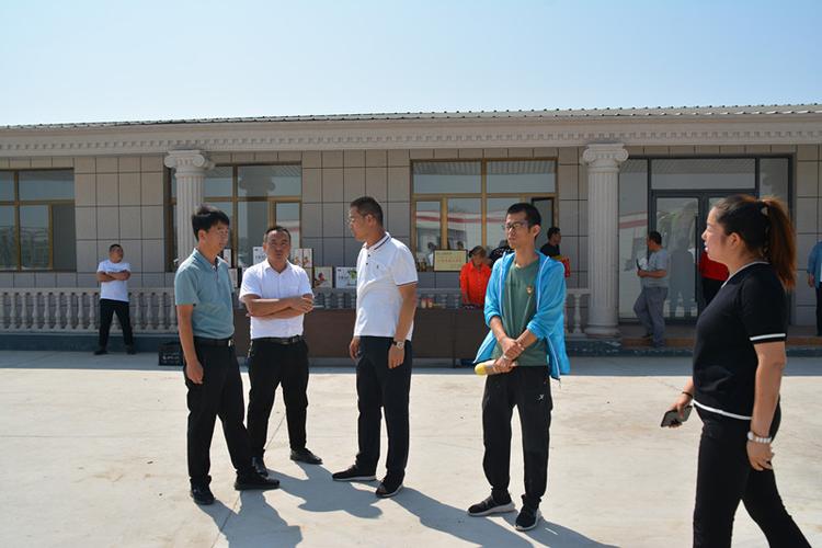 沙海镇迎来包头市土右旗苏波盖乡,美岱召镇观摩团