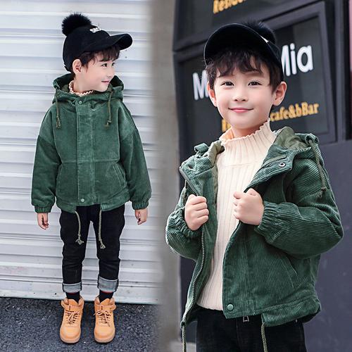 热销童外套男冬