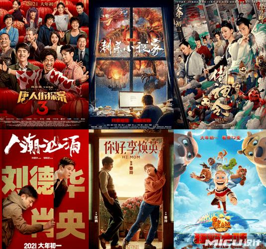 今年春节档电影海报真炸裂