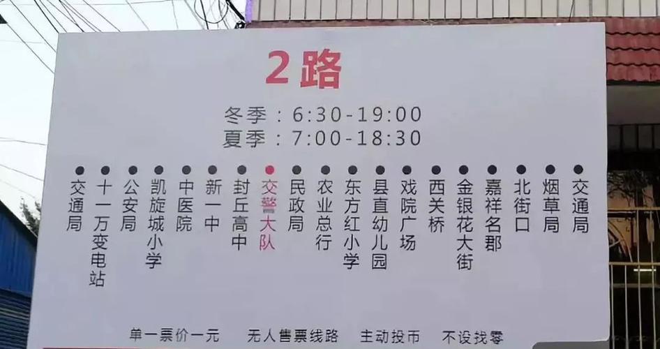 封丘公交2条线路候车点出来了!快看看都经过哪里吧.