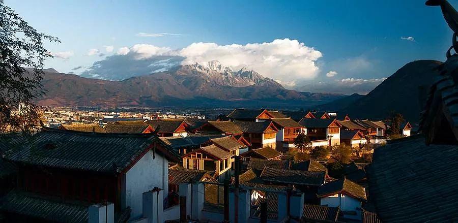 丽江古城全景