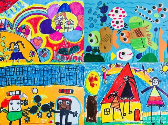 妇联幼儿园艺术中心彩虹屋艺术创想画展 一周的构思筹备,三天的作品