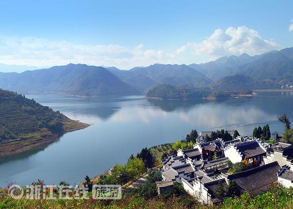 新昌沃洲湖景区