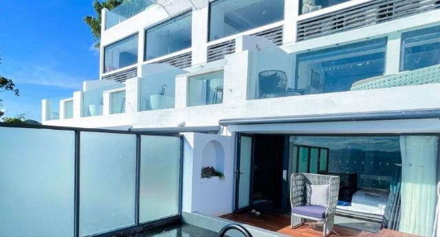 深圳南澳新开了家悬崖海景民宿在房间看晚霞美出天际