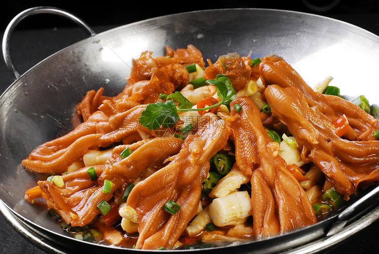干锅无骨鸭爪